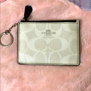 Coach ID holder key chain